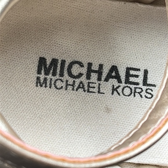 Michael Kors little girl rosegold ballet flat size 8 - Picture 5 of 7